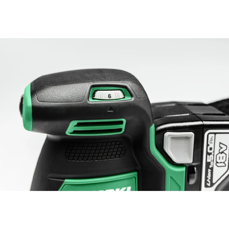 Ponceuse excentrique 18V Li-ion Brushless ø125mm - sans batterie ni chargeur - HIKOKI - SV1813DAW2Z