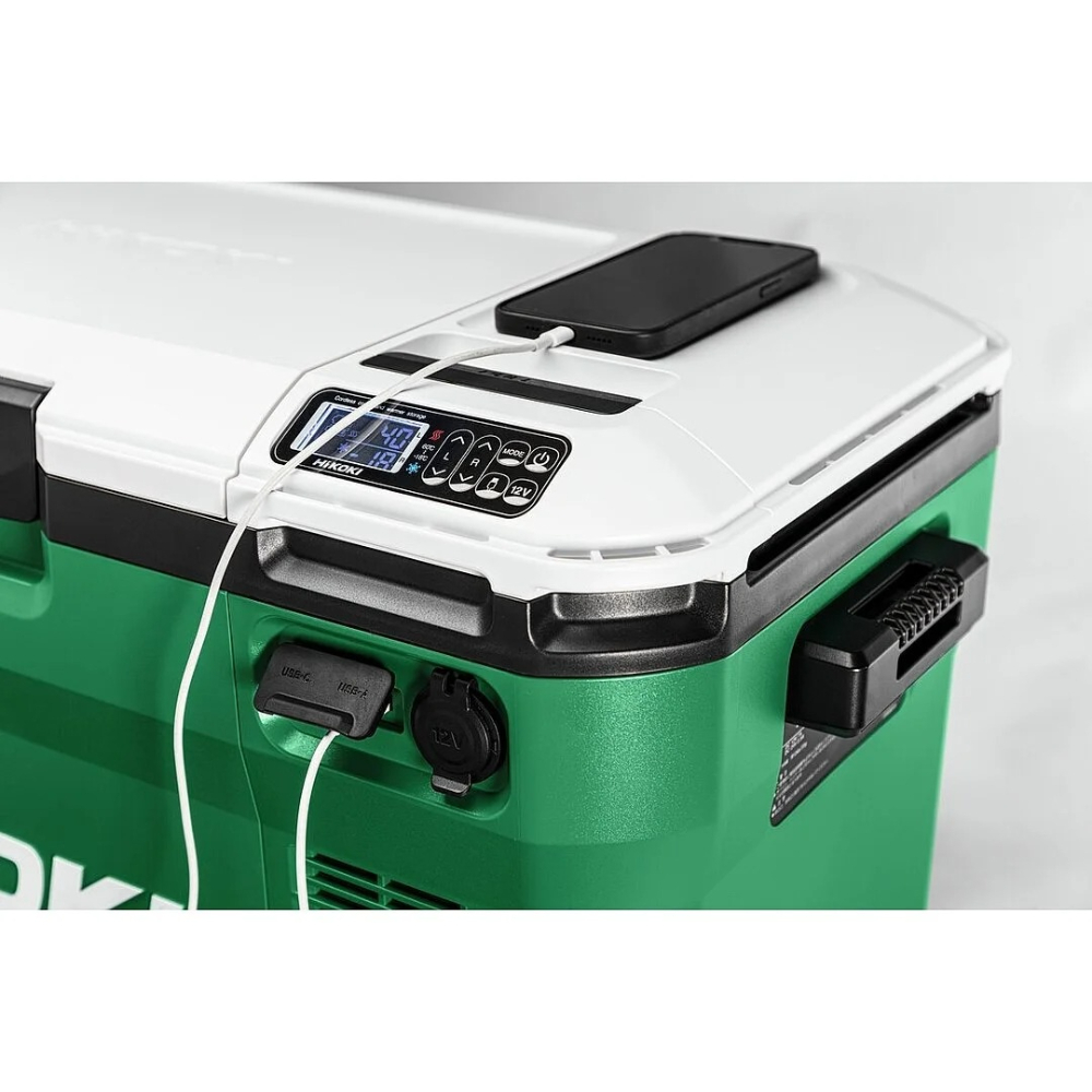 Glacière 25l - chaud & froid - adapt. secteur - sans batterie ni chargeur - HIKOKI - UL18DBAW4Z