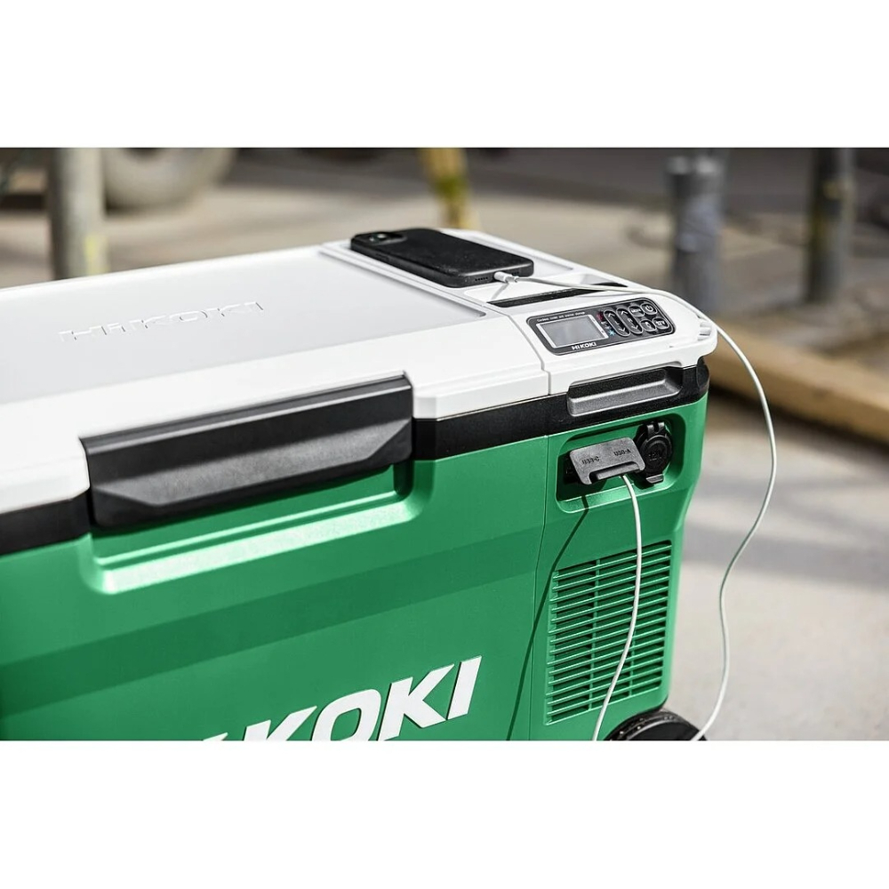 Glacière 25l - chaud & froid - adapt. secteur - sans batterie ni chargeur - HIKOKI - UL18DBAW4Z