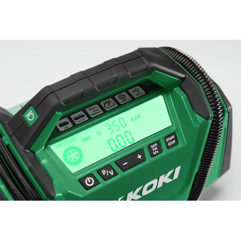 Gonfleur 18v - 11 bar sans batterie ni chargeur - HIKOKI - UP18DAW4Z