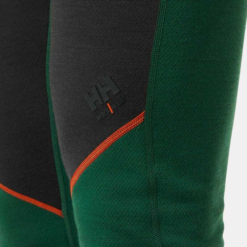 Pantalon HH LIFA Merino vert/ébène - HELLY HANSEN - 75506_469