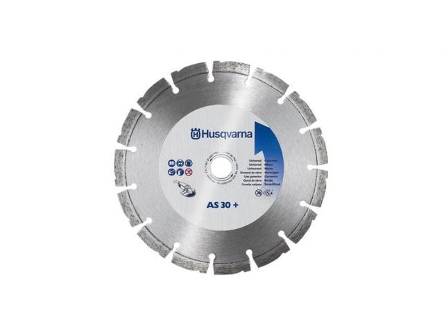 DISQUE DIAMANT HUSQVARNA AS 30+ Ø 115 AL 22,2 - BÉTON ARMÉ OU NON, MATÉRIAUX DE CONSTRUCTION -543081939