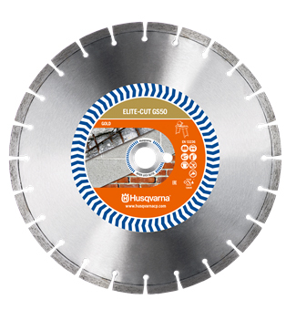 DISQUE DIAMANT HUSQVARNA ELITE CUT GS 50 Ø 400 AL 25,4 POUR SCIE SUR TABLE ET SCIE DE CARRELAGE- 579804130