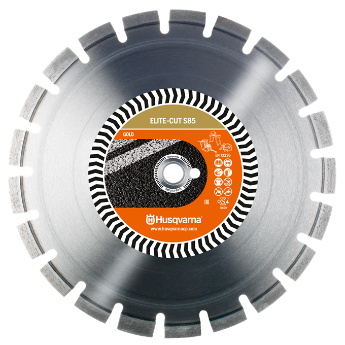 DISQUE DIAMANT HUSQVARNA ELITE CUT S85 POUR DECOUPEUSES Ø 300 MM COUPE ASPHALTE ALÉSAGE 20.0- 579812011