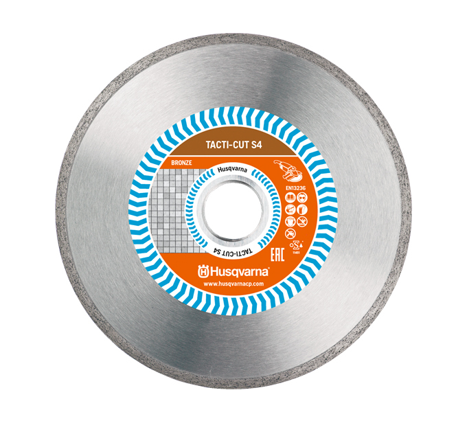 DISQUE DIAMANT HUSQVARNA TACTI-CUT S4 POUR MEULEUSE D'ANGLE Ø 115 MM POUR CARRELAGE EN CERAMIQUE 22.2- 579819630