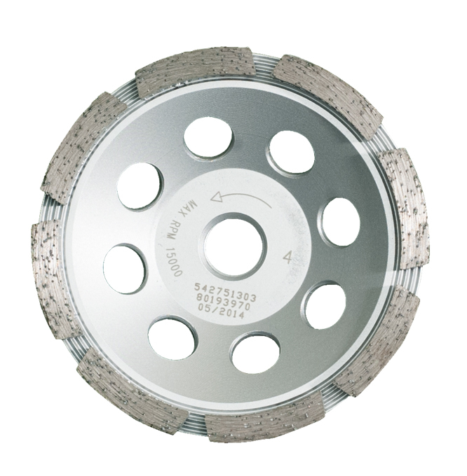 DISQUE DIAMANT HUSQVARNA VARI GRIND G45 POUR MEULEUSE D'ANGLE Ø 125 MM POUR BETON DUR - TENDRE ET MOYENNEMENT DUR 22.2- 579821340