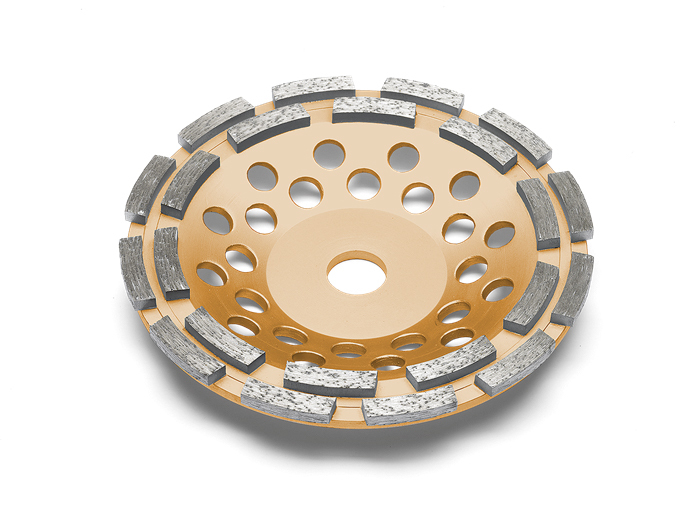 DISQUE DIAMANT HUSQVARNA TACTI GRIND G65 POUR MEULEUSE D'ANGLE Ø 180 MM POUR BETON TENDRE ET MOYENNEMENT DUR 22.2- 582242360