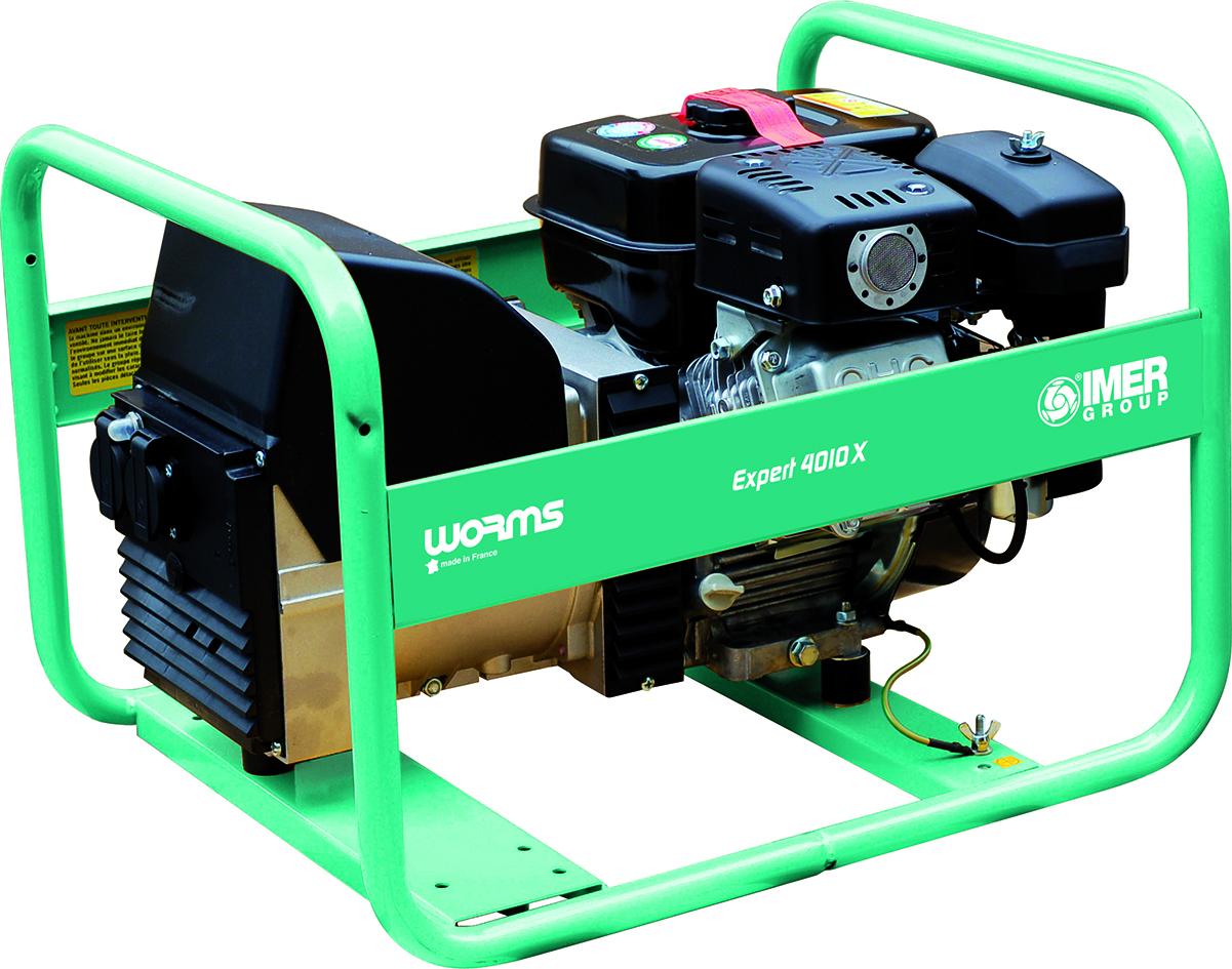 GROUPE ÉLECTROGÈNE WORMS 3.3kW EXPERT 4010X - 2V0000011