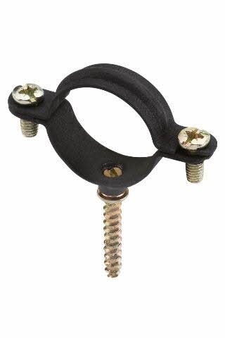 Boite de 50 Collier INDEX noir pour gaz M6 -ABGS022