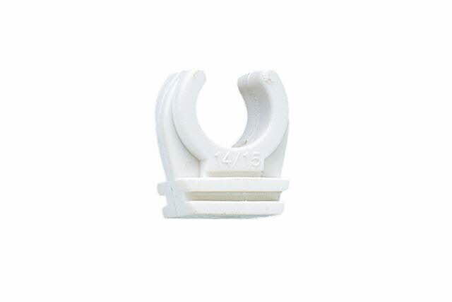 BOITE INDEX DE 25-CLIP NYLON SIMPLE AVEC INSERT EN LAITON M6 FILETAGE M6 Ø MM L MM -ABIN035
