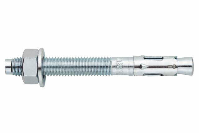 Boite de 25-Goujon d'ancrage zinguée Filetage M14 Diam. 14 mm L 120 mm INDEX-AM14120