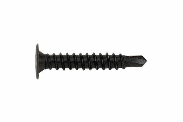 Boite de 500 Vis INDEX autoperceuse noire Filetage M4 L 23 mm -BCPN4223