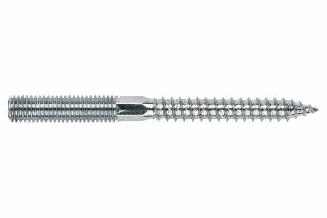 Boite de 100-Tige double filetage zinguée Filetage M8 Diam. mm L 120 mm INDEX-ESDR08120