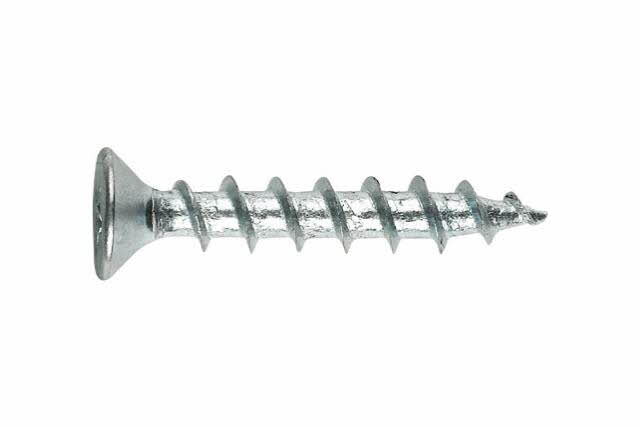 Boite de 500-Vis pour la menuiserie PVC Filetage M4 Diam. mm L 38 mm INDEX-P204338Z