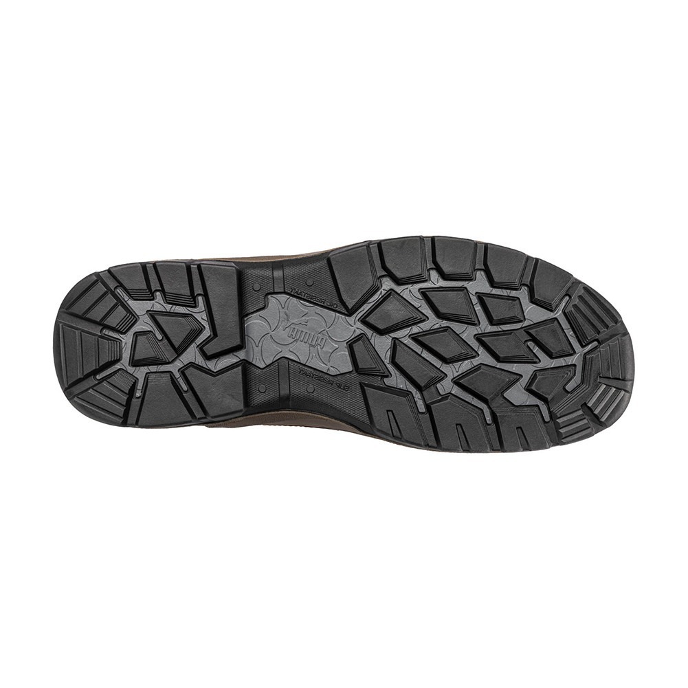 Chaussures de sécurité mi-hautes S3 SIERRA NEVADA marron/gris - PUMA SAFETY - 630220
