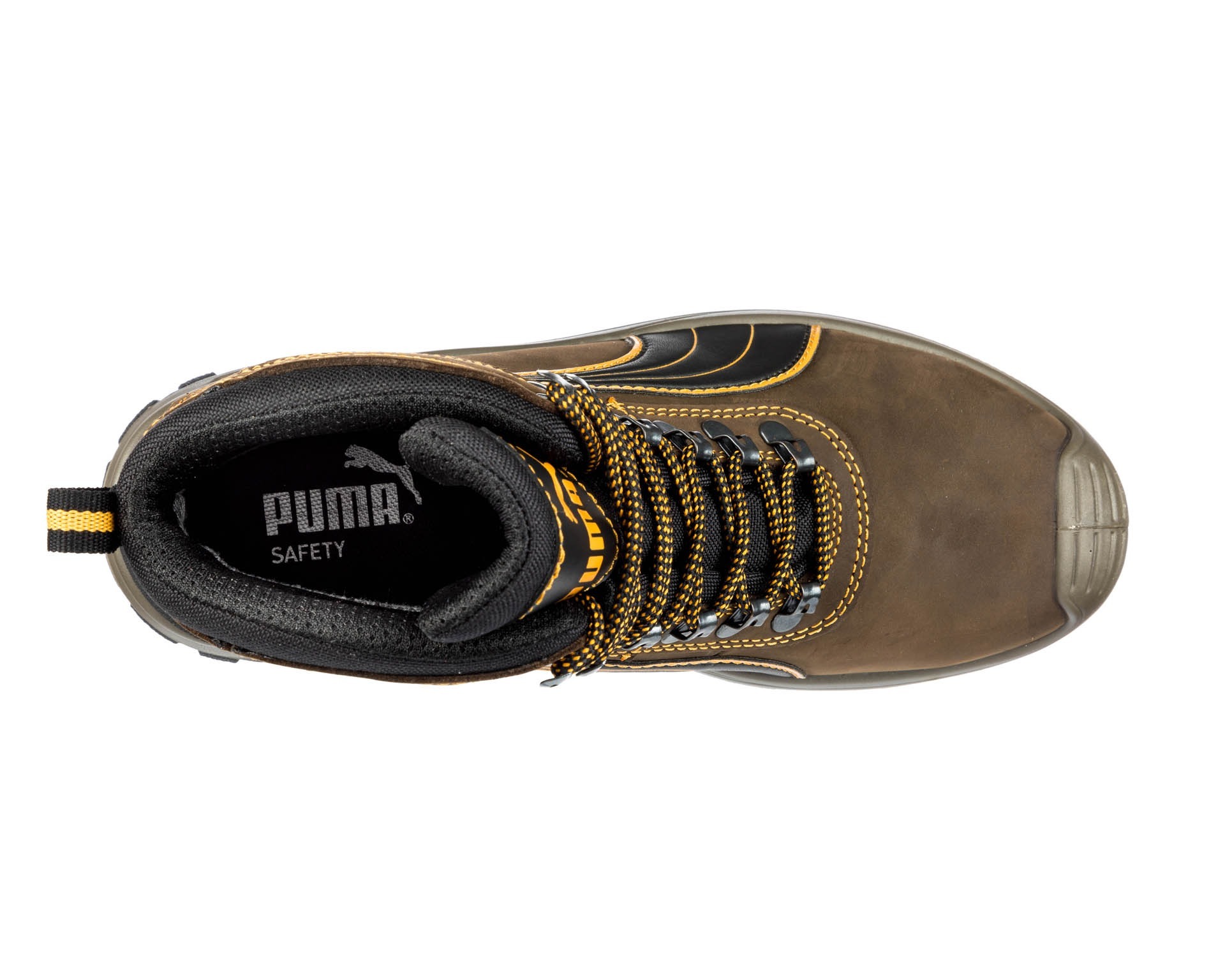 Chaussures de sécurité mi-hautes S3 SIERRA NEVADA marron/gris - PUMA SAFETY - 630220