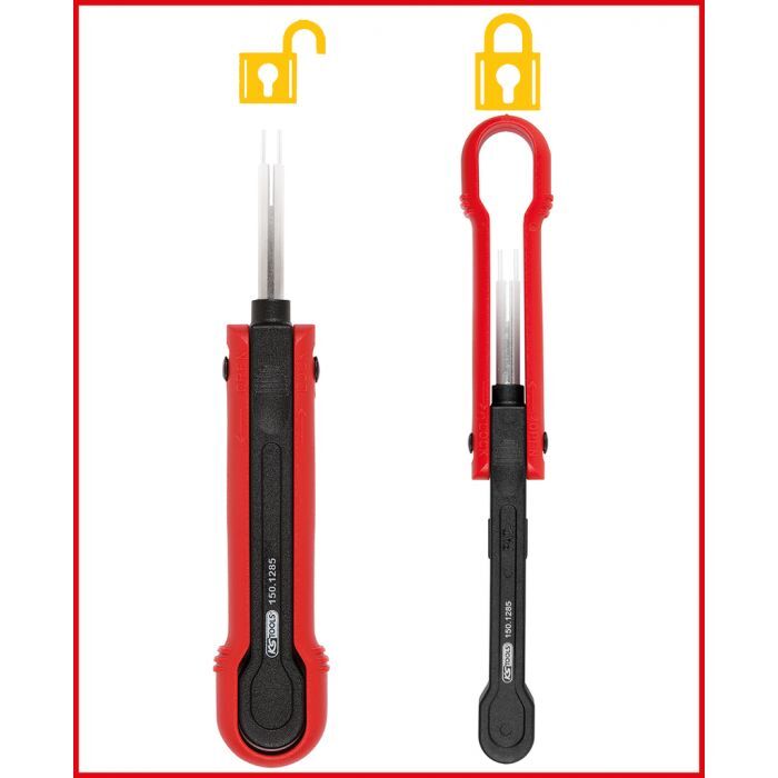Extracteur de cosses pour connecteurs plats et ronds - 4,0 mm KSTOOLS - 1501248