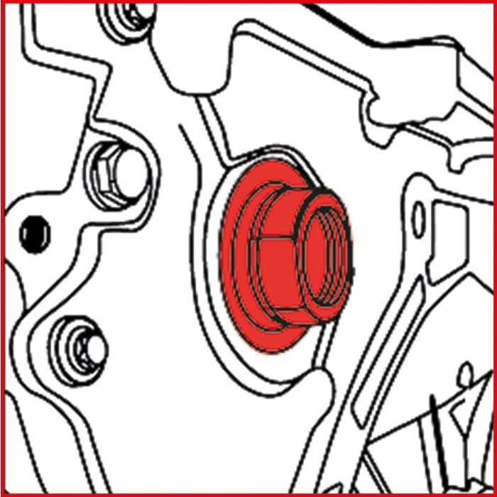 Extracteur de poulie de pompe d'injection pour BMW KSTOOLS - 1501507