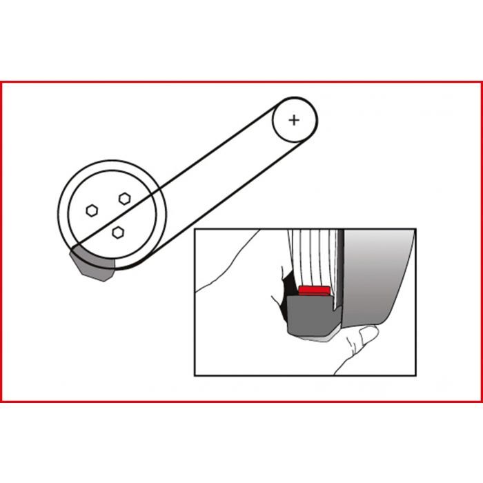 Coffret d'outils pour courroies élastiques, 11 pièces KSTOOLS - 1503180