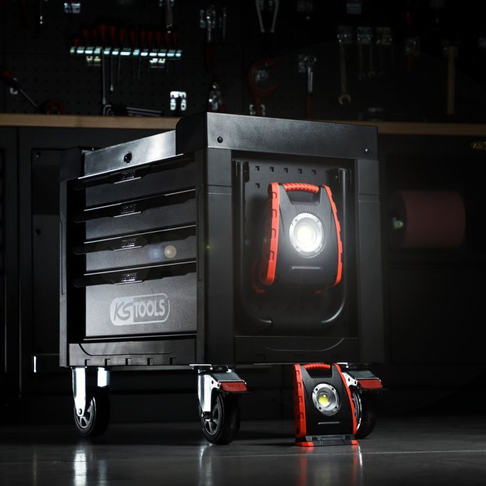 Projecteur mobile à LED 30W 3000Lumens rechargeable KSTOOLS - 1504352