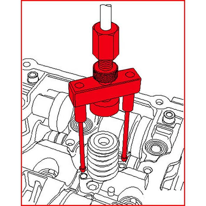 Coffret extracteur d'injecteurs FSI pour VAG KSTOOLS - 1521350