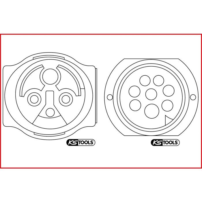 Extracteur universel de cosses pour connecteurs plats et ronds - 1,5 / 3,5 mm KSTOOLS - 1540013