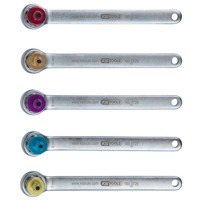 Jeu de clés de purge de frein, 6 pcs KSTOOLS - 1600725