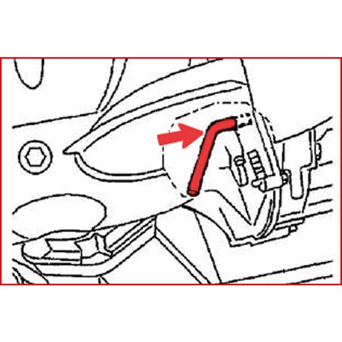 Jeu d'outils de blocage pour moteur à essence - Citroën, Peugeot KSTOOLS - 4000200