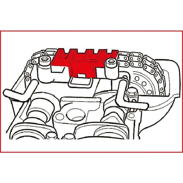 Jeu d'outils de calage - Mercedes, Chrysler KSTOOLS - 4001025