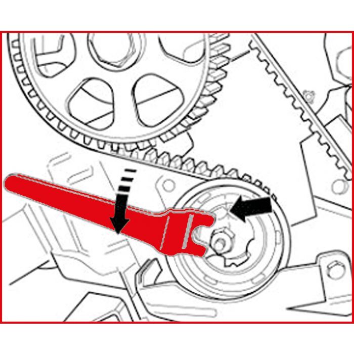 Outils de calage moteur - VAG, Audin, Seat, Skoda, Volkswagen KSTOOLS - 4002225