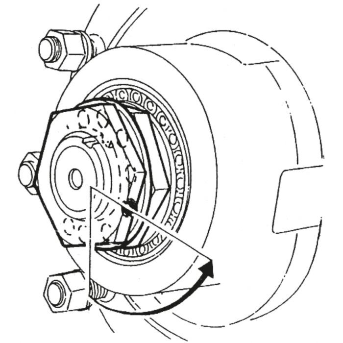 Douille 6 pans pour écrou de moyeu SAF, 85 mm KSTOOLS - 4500201