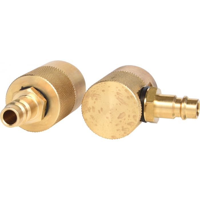 Jeu de 2 raccords pneumatique spécial air comprimé KSTOOLS - 4500315
