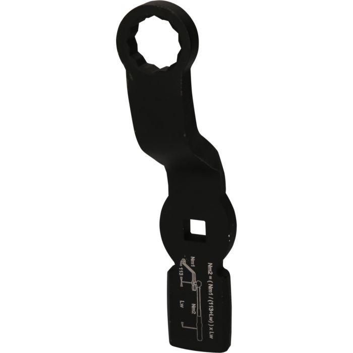 Clé à frapper coudée 24mm pour raccords d'étriers de frein KSTOOLS - 4605062