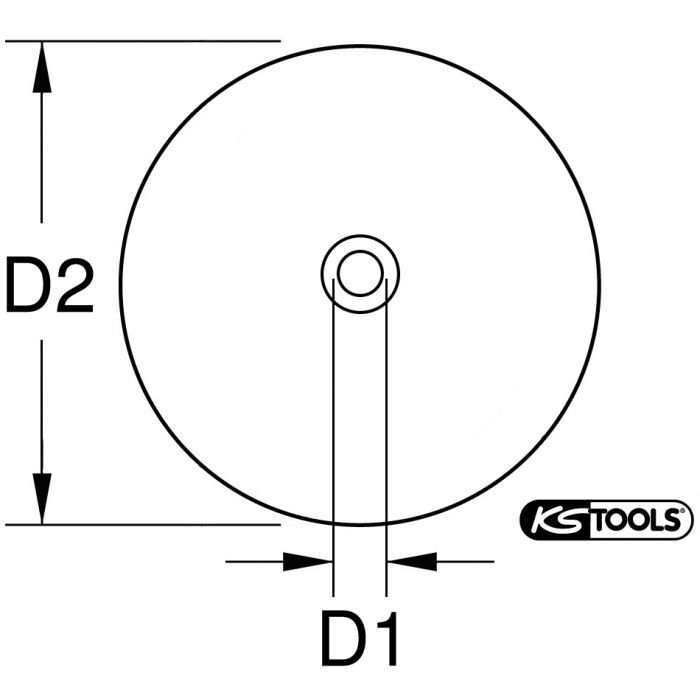 Ecran de protection pour soufflette pneumatique Ø100mm KSTOOLS - 5151912