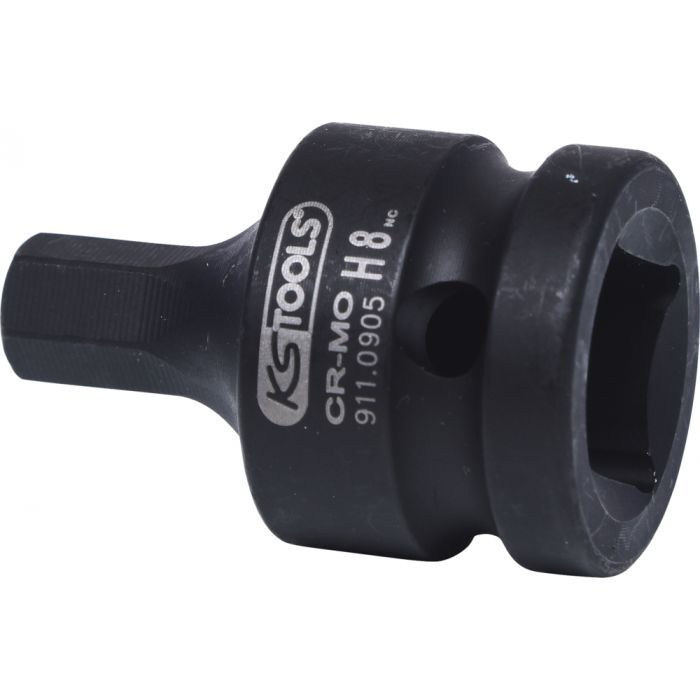 Douille tournevis à chocs 6 pans 1/2’’, 8 mm KSTOOLS - 9110905