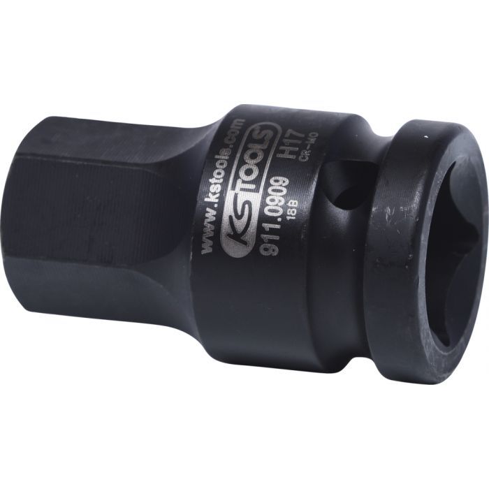 Douille tournevis à chocs 6 pans 1/2’’, 17 mm KSTOOLS - 9110909