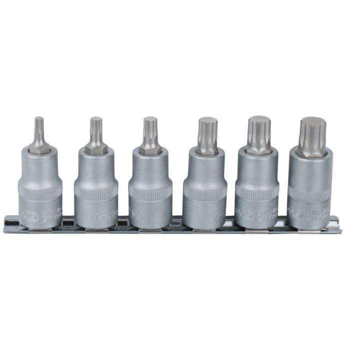 Rail de 6 douilles tournevis ULTIMATE XZN® 1/4'', M4-M10 KSTOOLS - 9111547