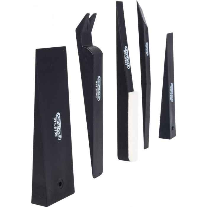 Jeu de leviers et cales pour baguettes et garnitures - 5 pièces KSTOOLS - 9118160