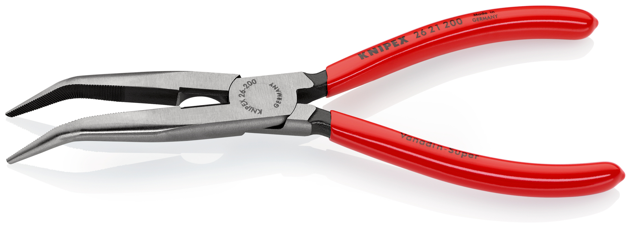 Pince a becs 1/2 ronds 200mm 40° KNIPEX - 26 21 200 SB