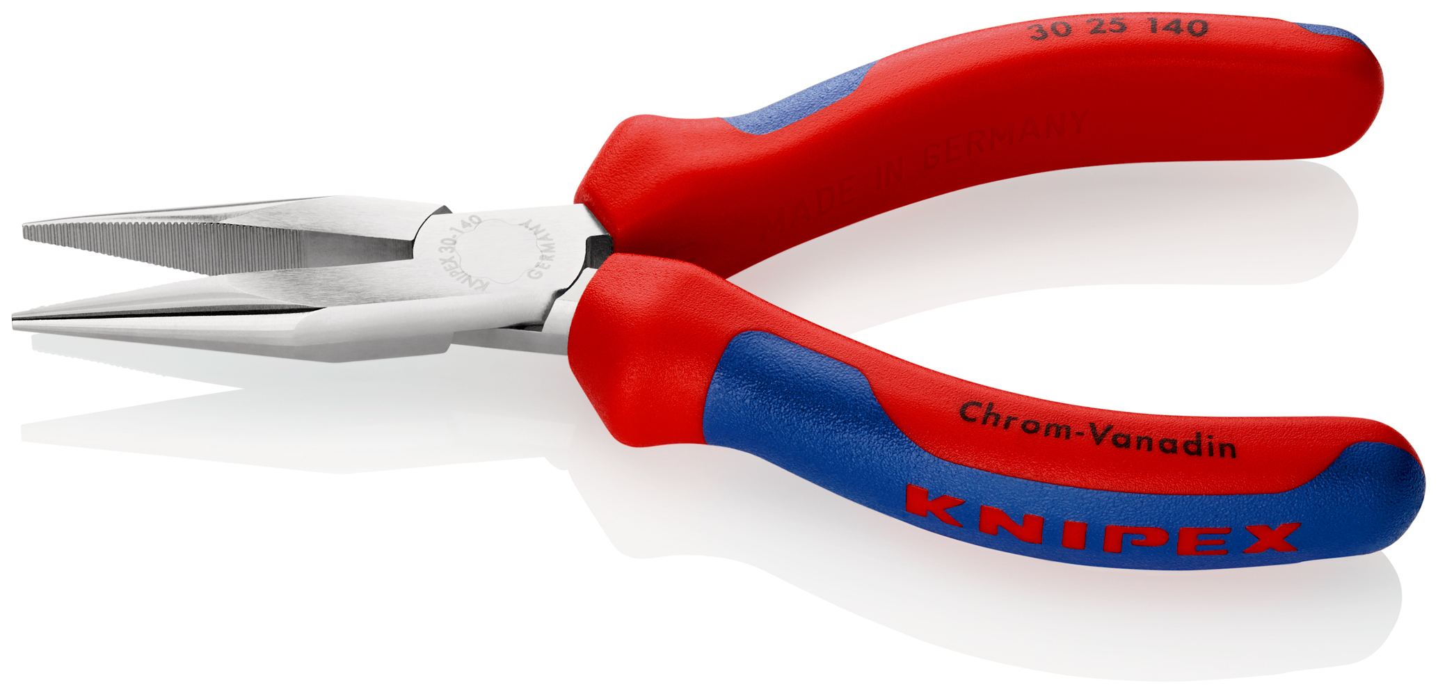 Pince a becs longs 140mm chrome KNIPEX - 30 25 140