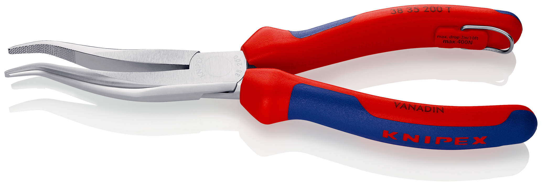 Pince de mecanicien 200mm antichute KNIPEX - 38 35 200 T