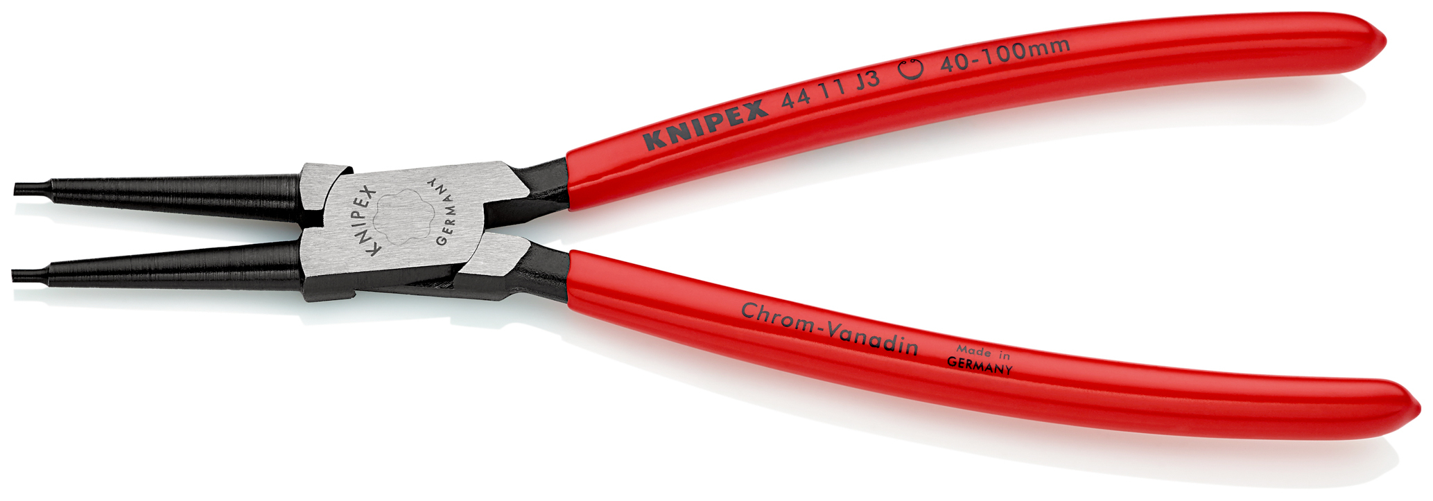 Pince 225mm circlips interieurs 40-100mm KNIPEX - 44 11 J3