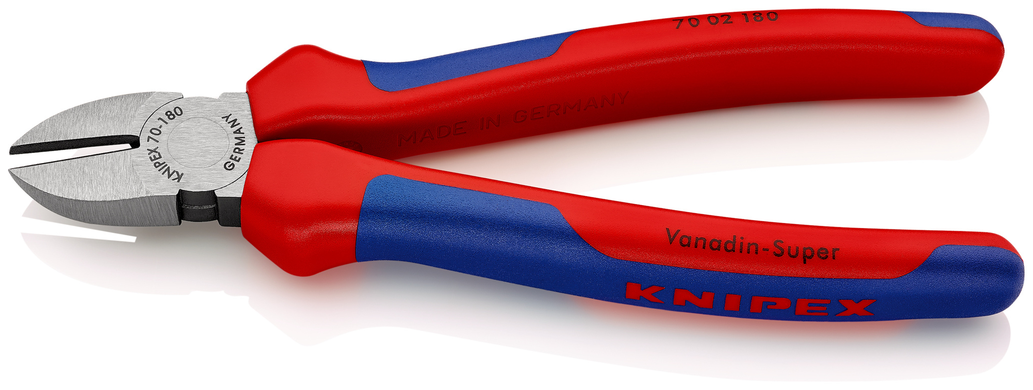 Pince coupante cote 180mm bimatiere KNIPEX - 70 02 180 SB