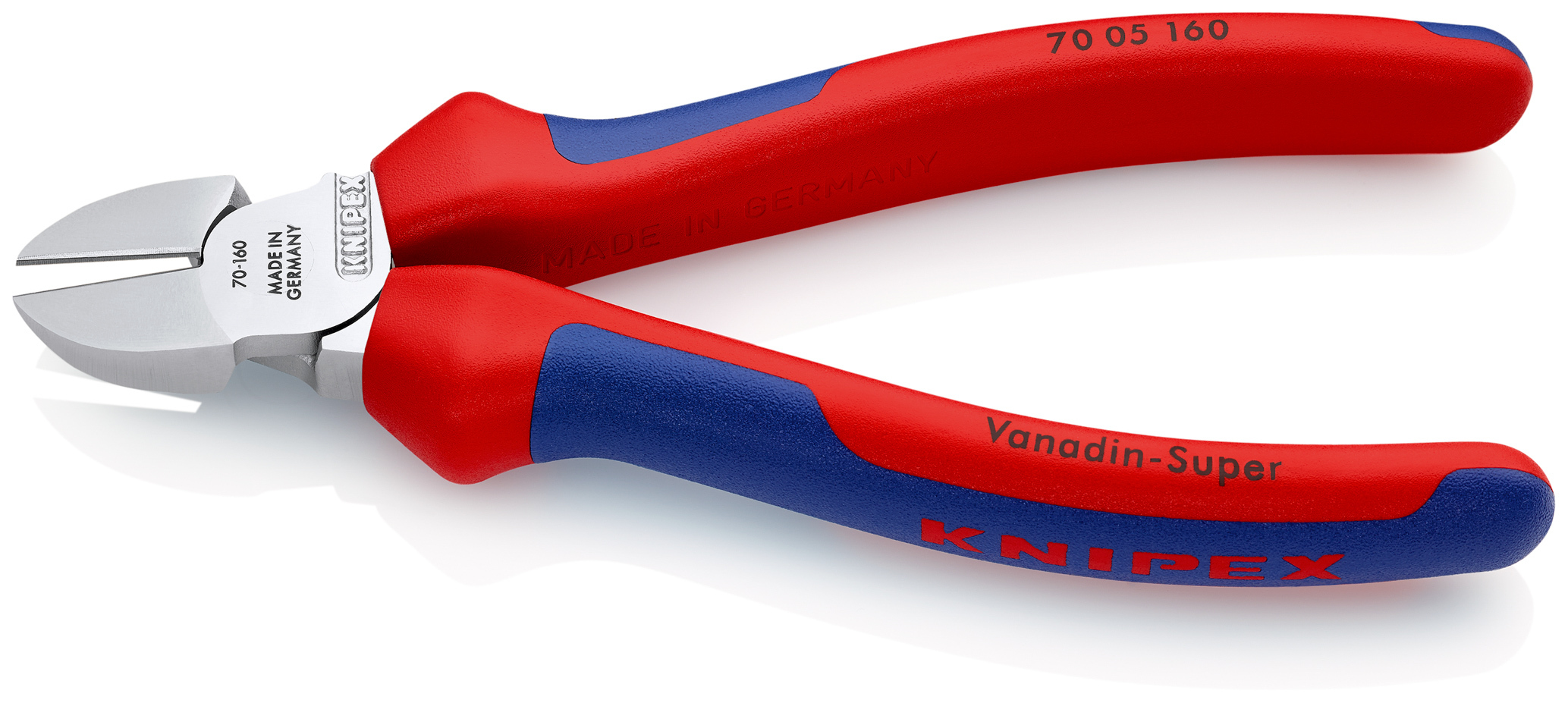 Pince coupante cote 160mm chrome KNIPEX - 70 05 160 SB