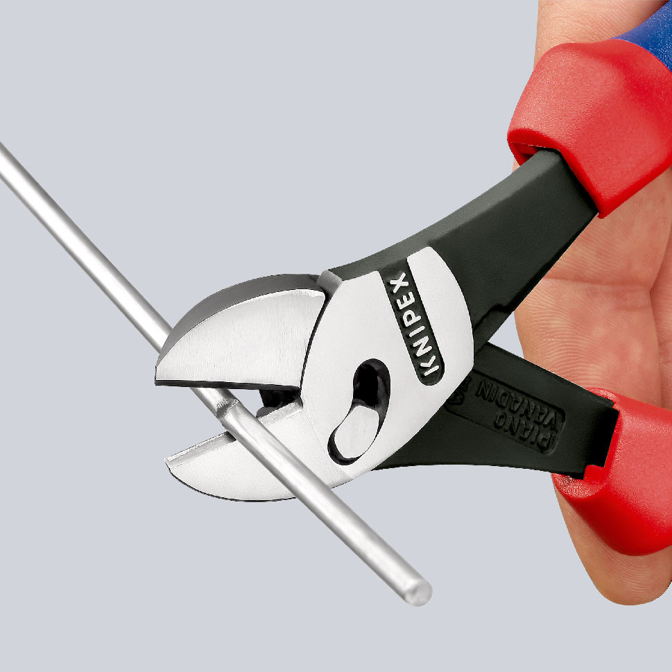 Pince coupante de cote twinforce® 180mm KNIPEX - 73 72 180 BK
