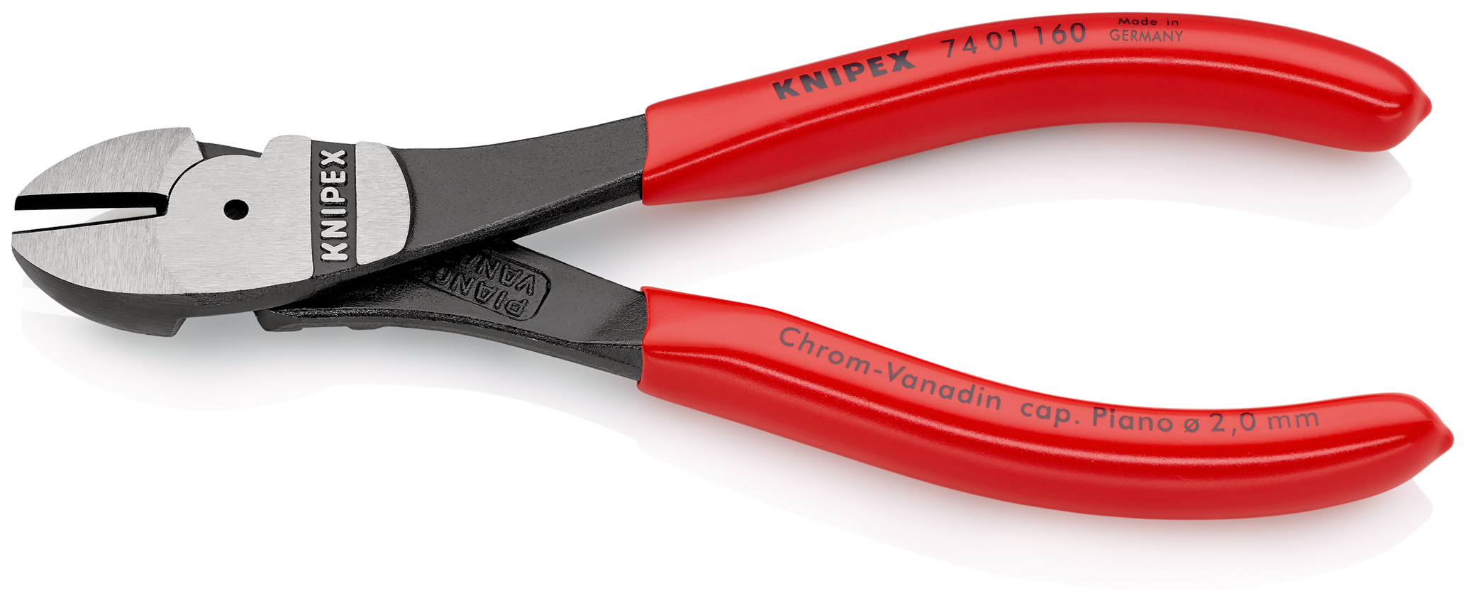 Pce coupante cote fte demultiplic. 160mm KNIPEX - 74 01 160 SB
