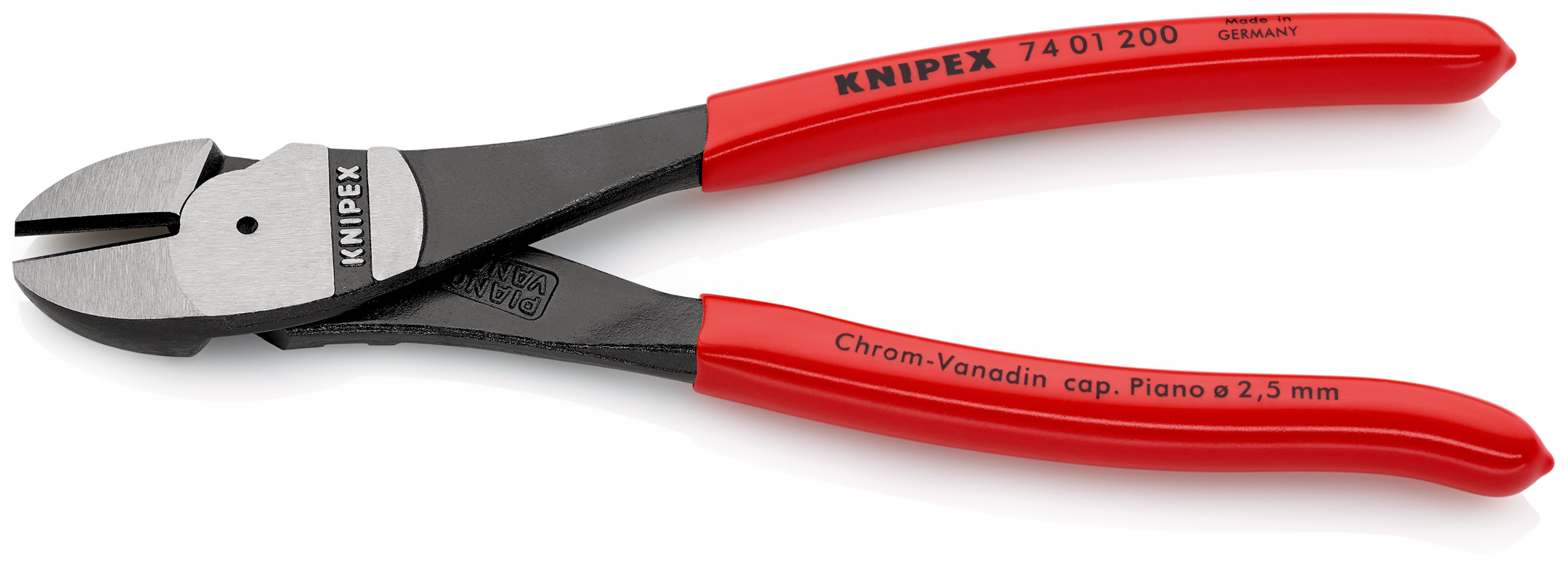Pce coupante cote fte demultiplic. 200mm KNIPEX - 74 01 200 SB