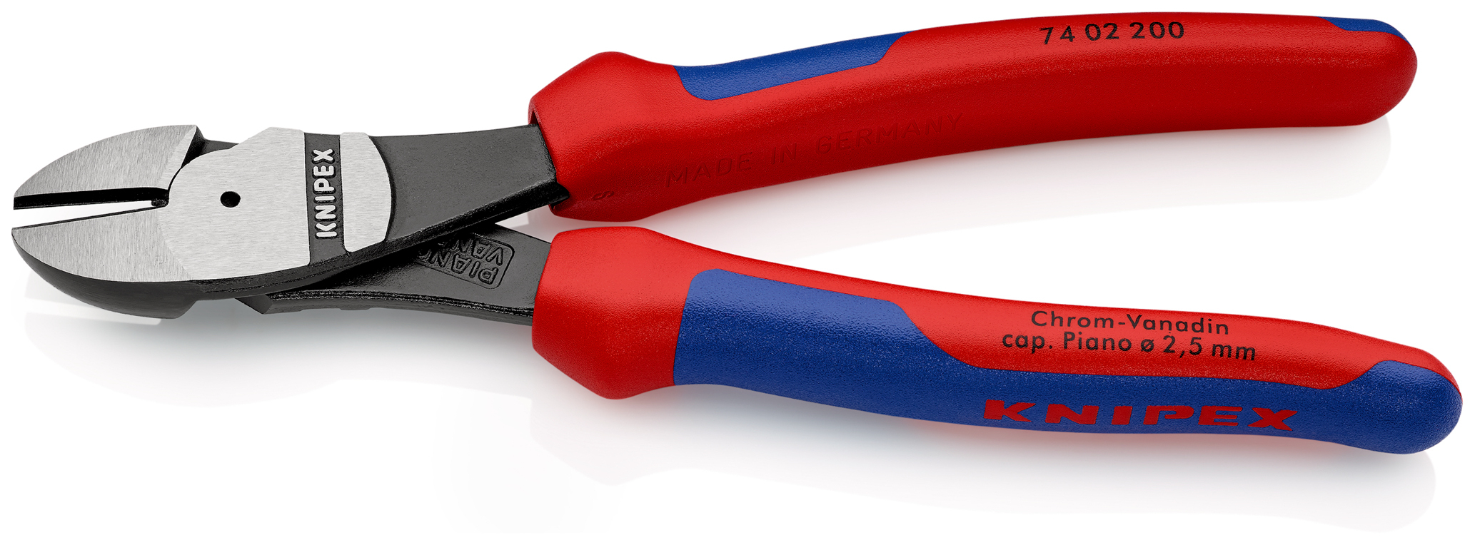 Pce coupante cote fte demultiplic. 200mm KNIPEX - 74 02 200 SB