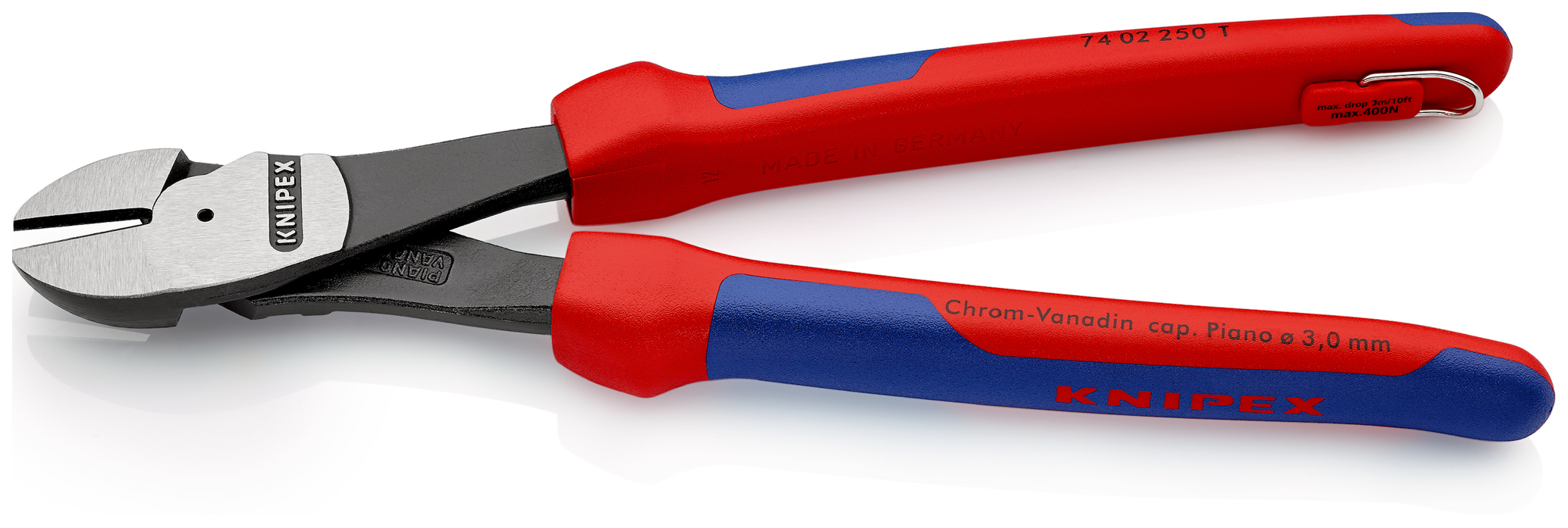 Pce cpte cte fte demult. 250mm antichute KNIPEX - 74 02 250 T