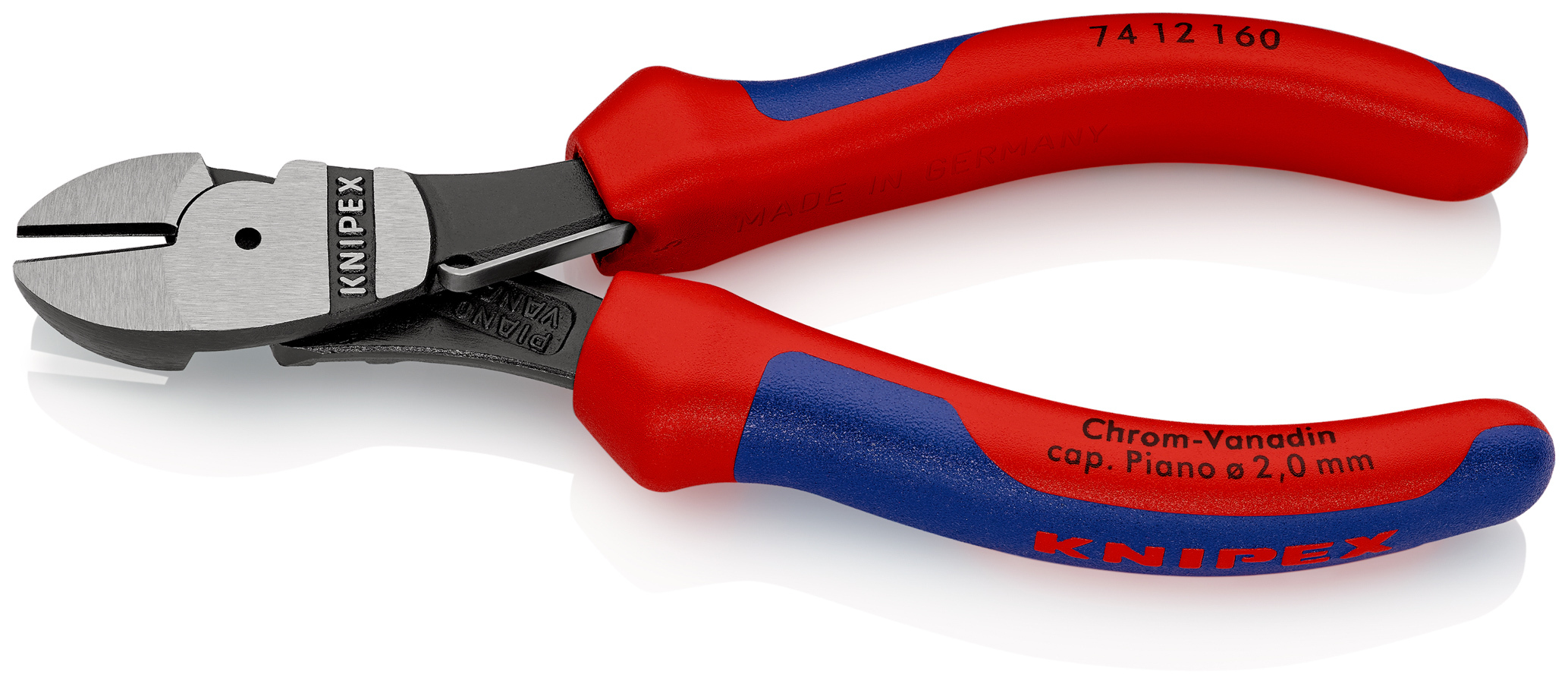 Pnce cpte cte fte demult 160mm av ress KNIPEX - 74 12 160
